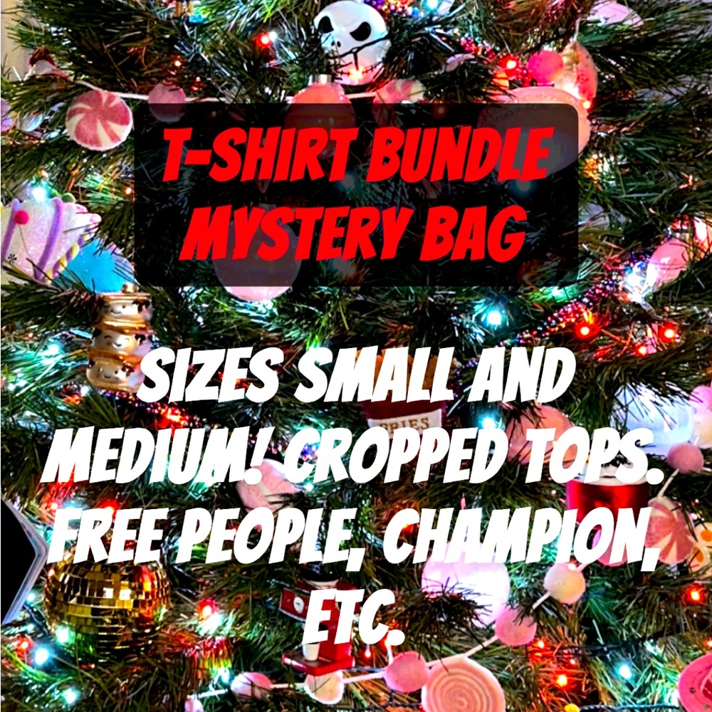 T shirt bundle mystery bag